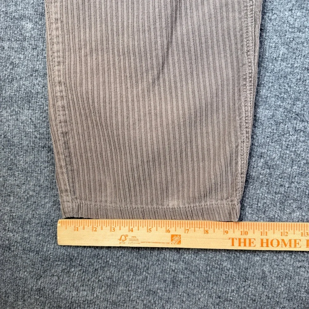 Vintage Anchor Blue Beyond Baggy Corduroy Pants Mens 34x30 Brown Wide Leg Y2K